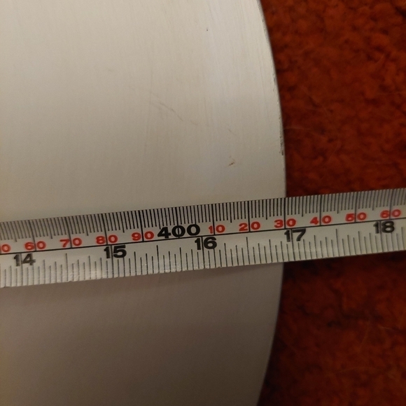 Vintage* 50s Mirro Medallion 17” Starburst Aluminum Round Serving Tray - Picture 6 of 6